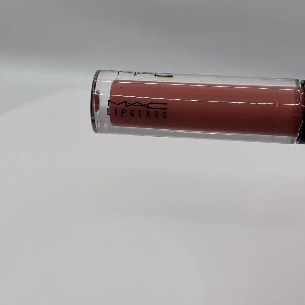 Mac Lipglass Lipgloss  Glass Half Full  .1 OZ / 3.1 M full size New Discontinued